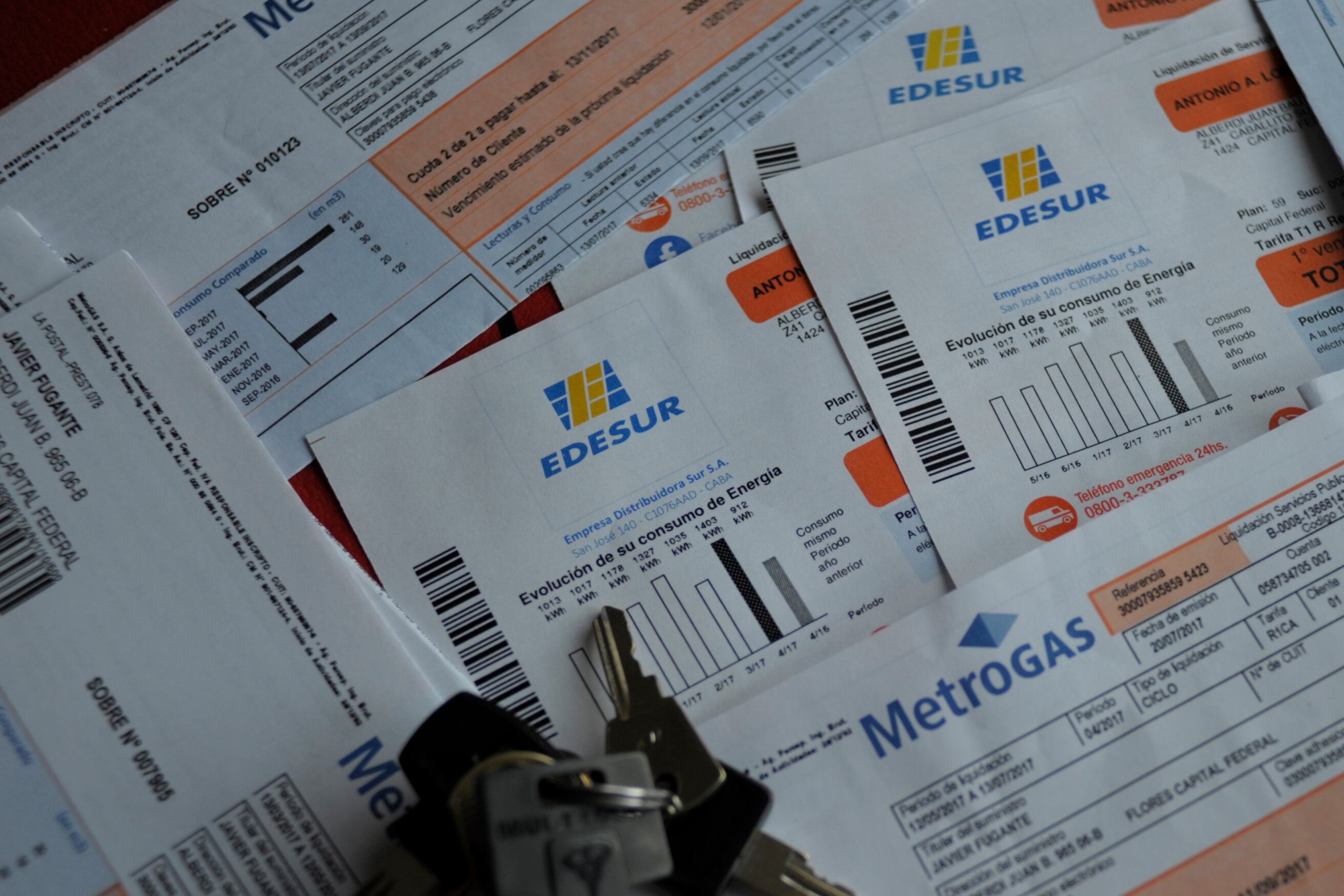 El rubro con mayores aumentos fue Vivienda, agua, electricidad y gas