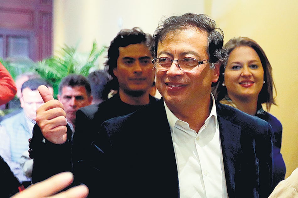 Gustavo Petro, del Movimiento Progresistas, uno de los ganadores.