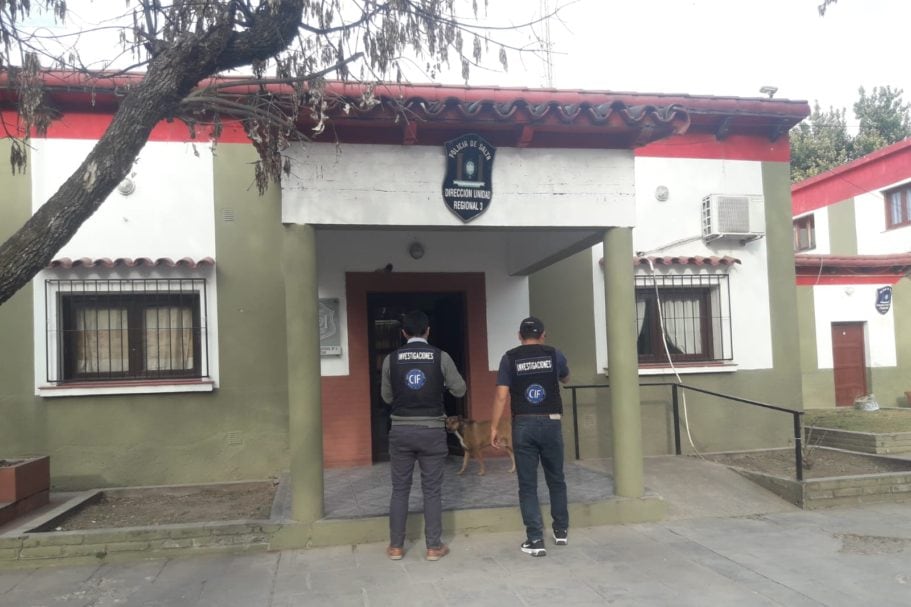 La sede de la Unidad Regional 3 fue allanada ayer.