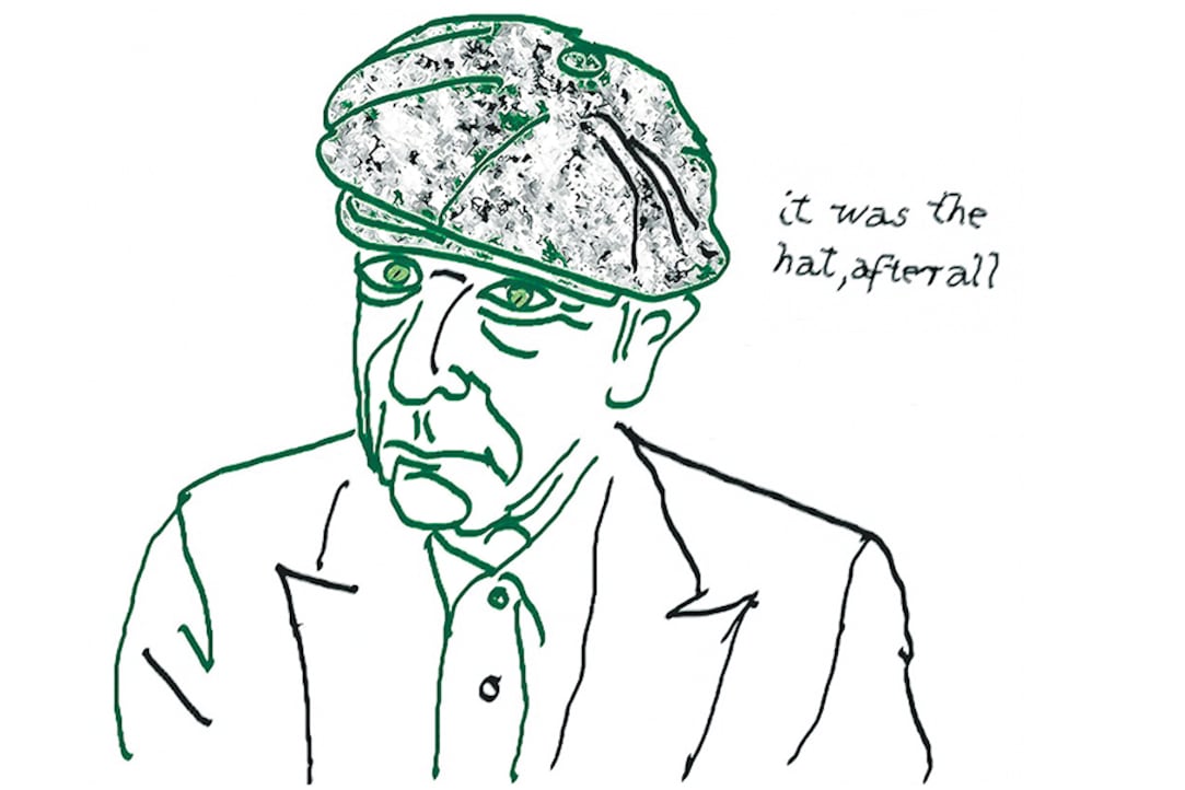 “era el gorro, después de todo”