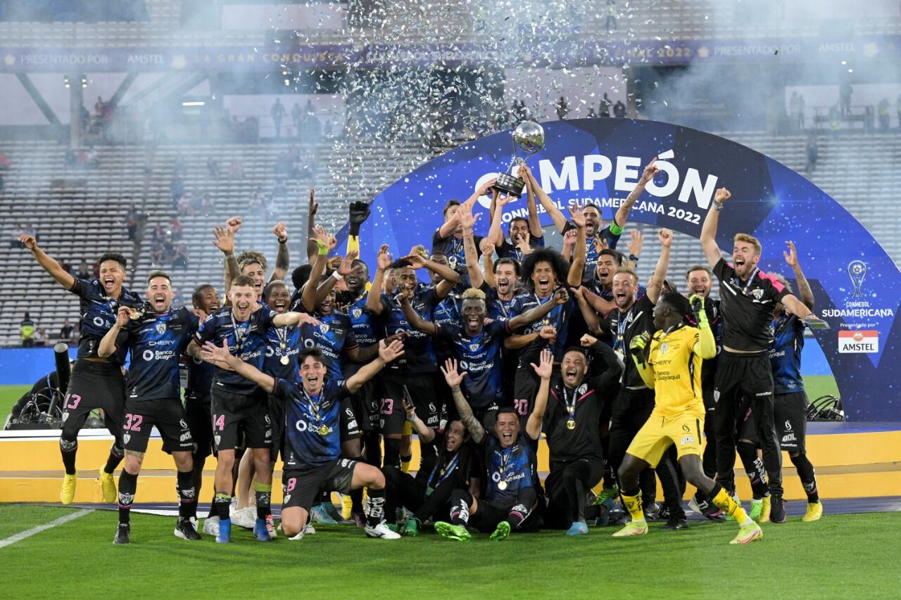 Independiente del Valle celebra por segunda vez en la Copa Sudamericana