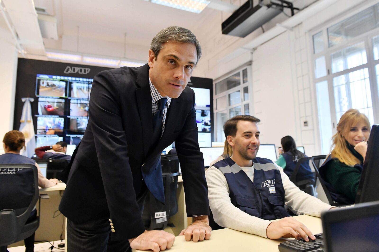 Guillermo Michel, director de Aduanas y negociador del equipo económico.