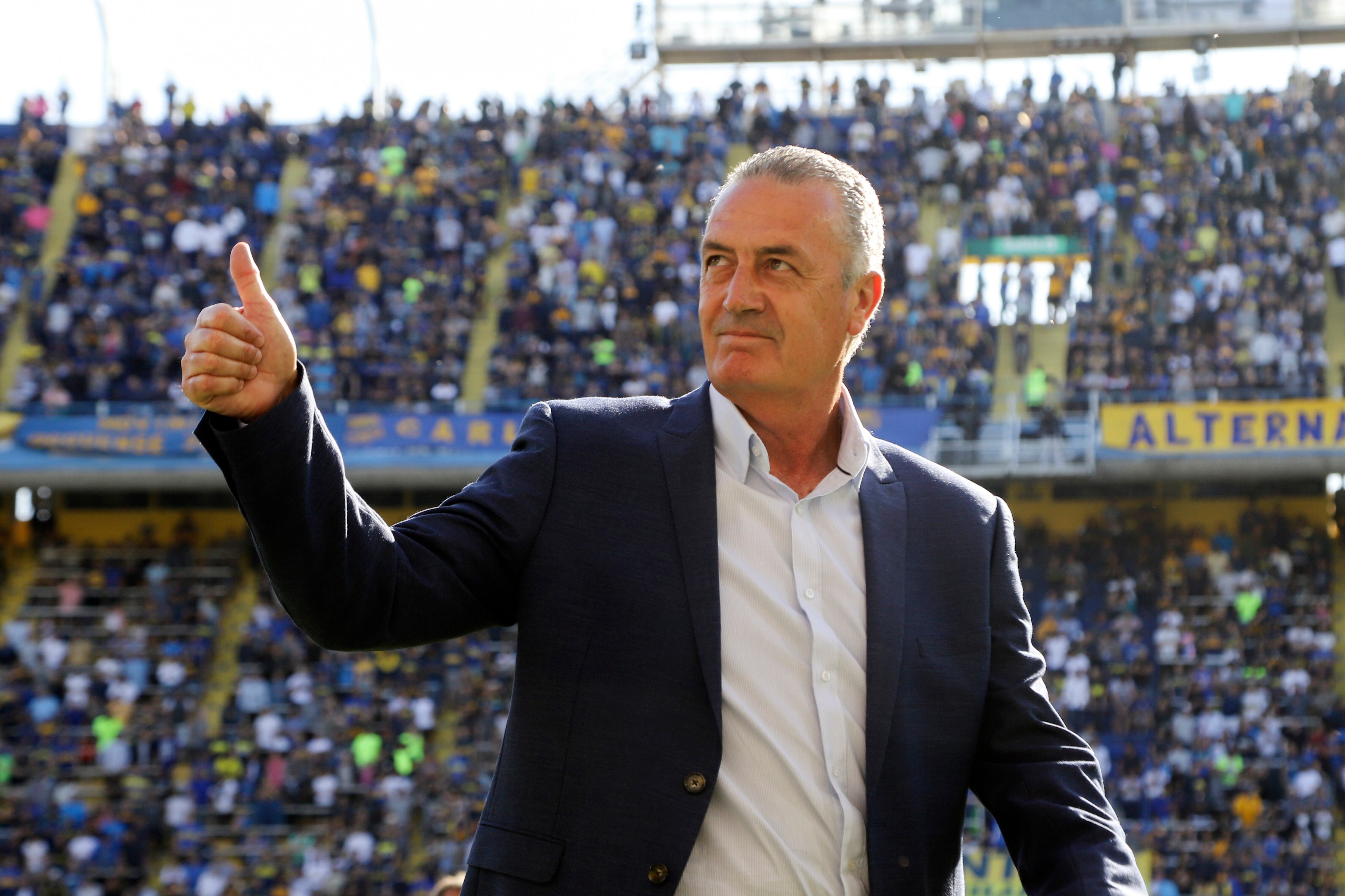 Alfaro se mostró "dolorido" por no haber logrado darle a Boca una Copa Libertadores.