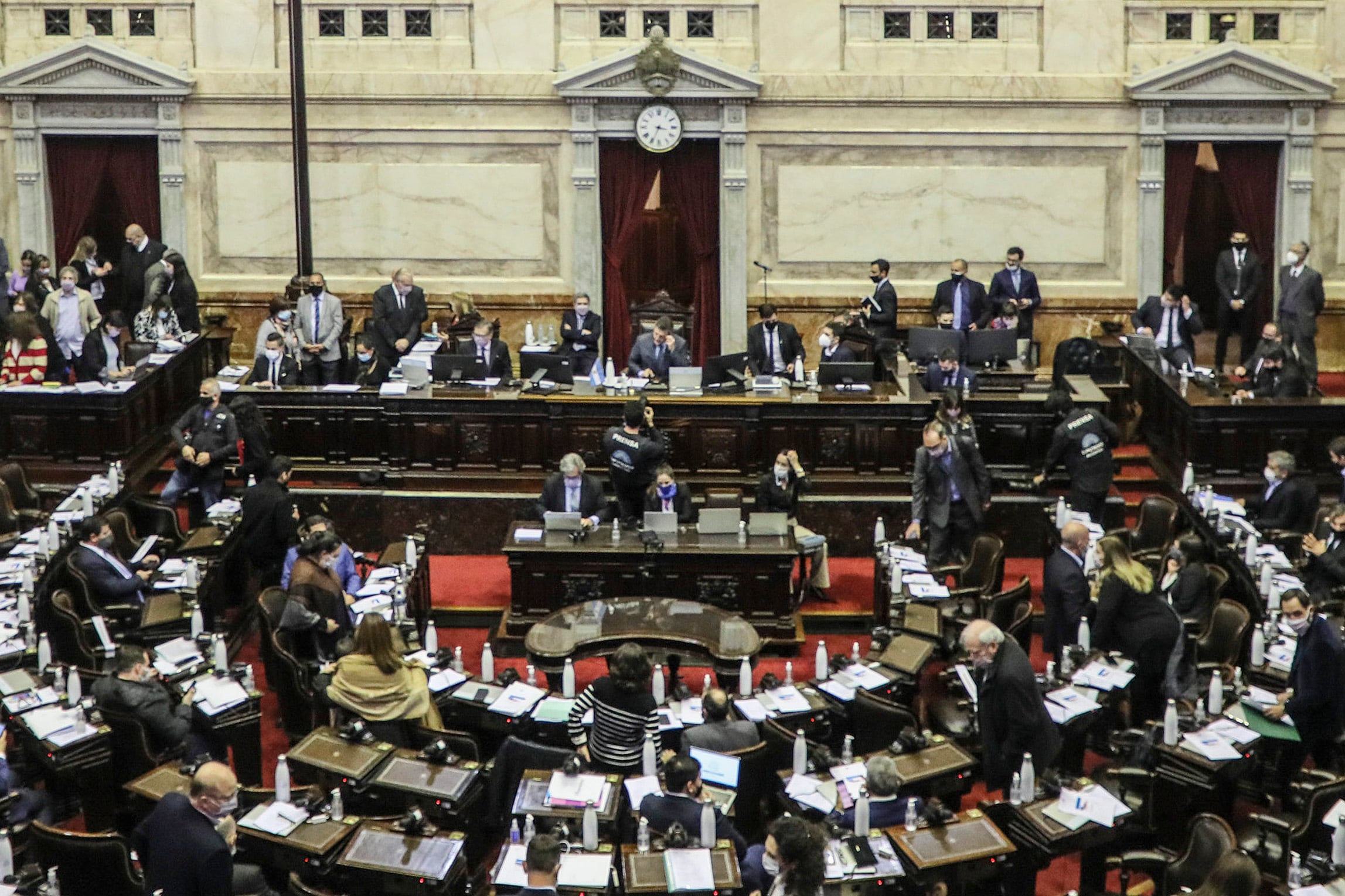 La sesión de Diputados sería la primera completamente presencial del año.