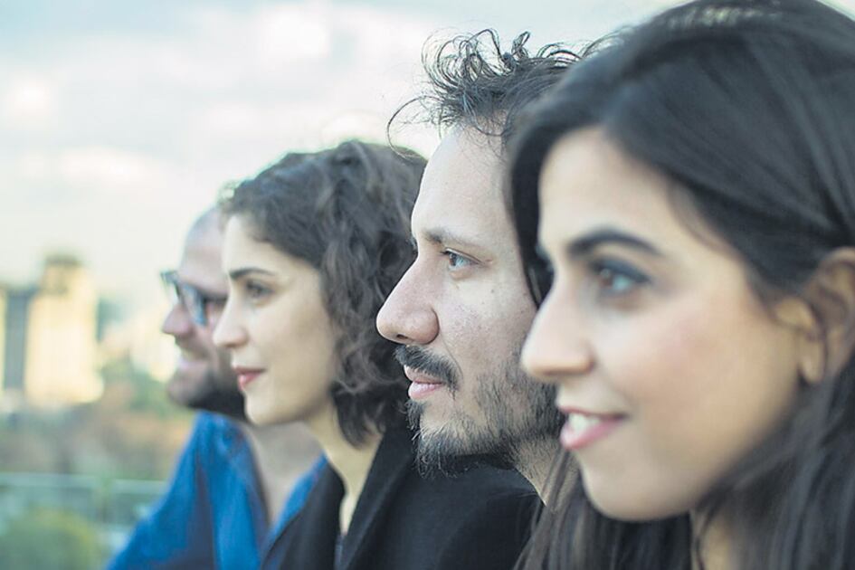 Melina Moguilevsky, Darío Jalfin, Candelaria Zamar y Juan Belvis, cuatro de los protagonistas del ciclo.