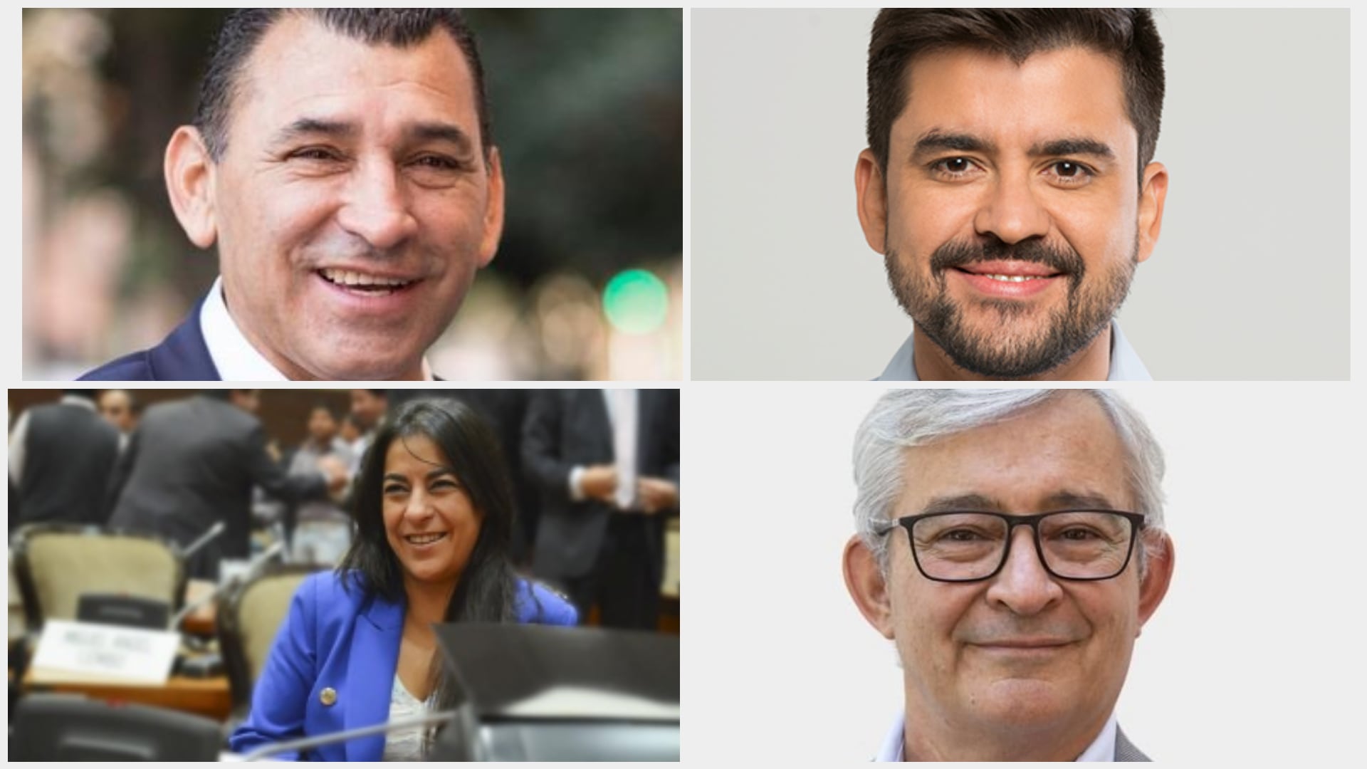 Leito, Godoy, Moisés y Grande