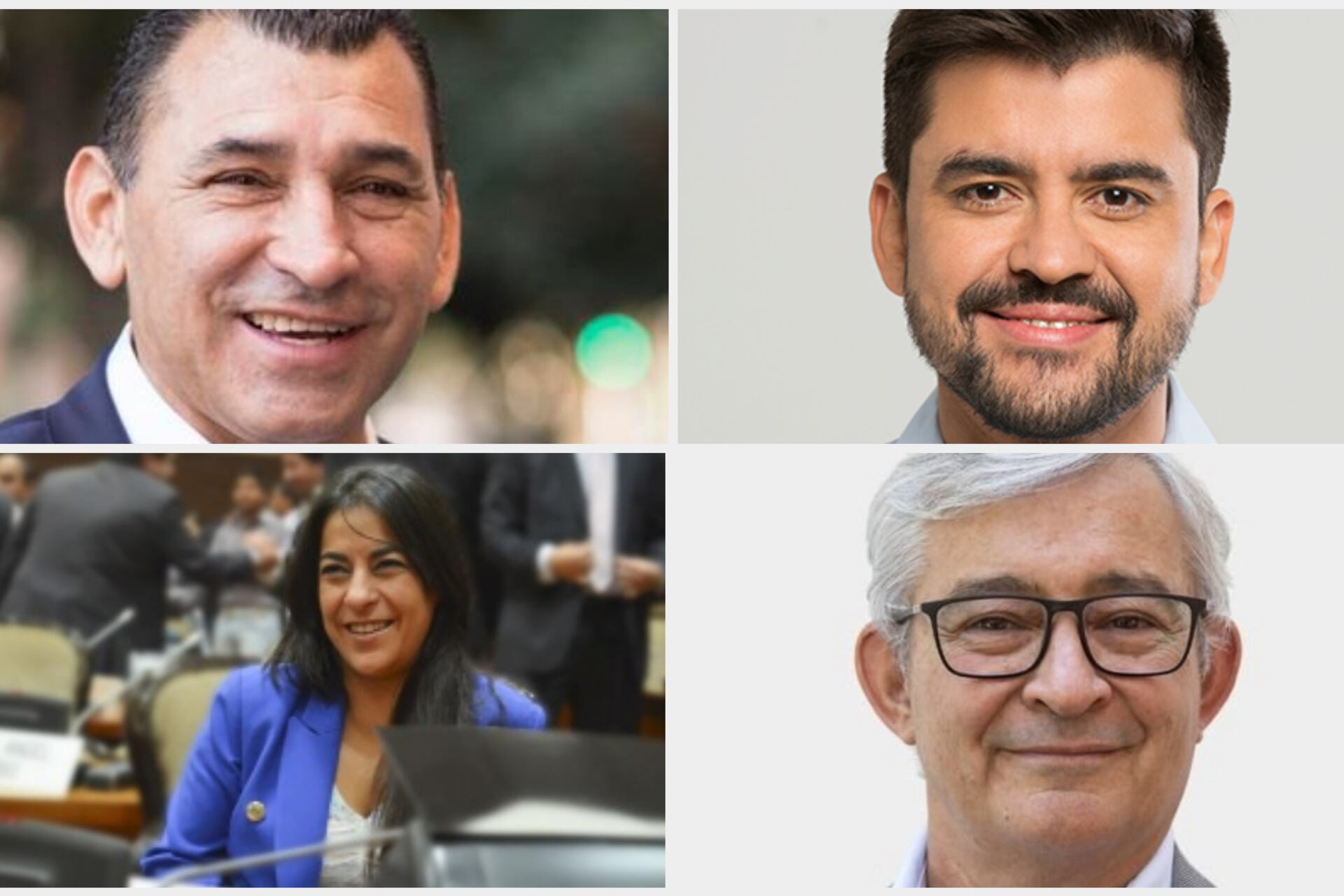 Leito, Godoy, Moisés y Grande