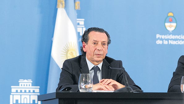 El ministro de Trabajo, Dante Sica.