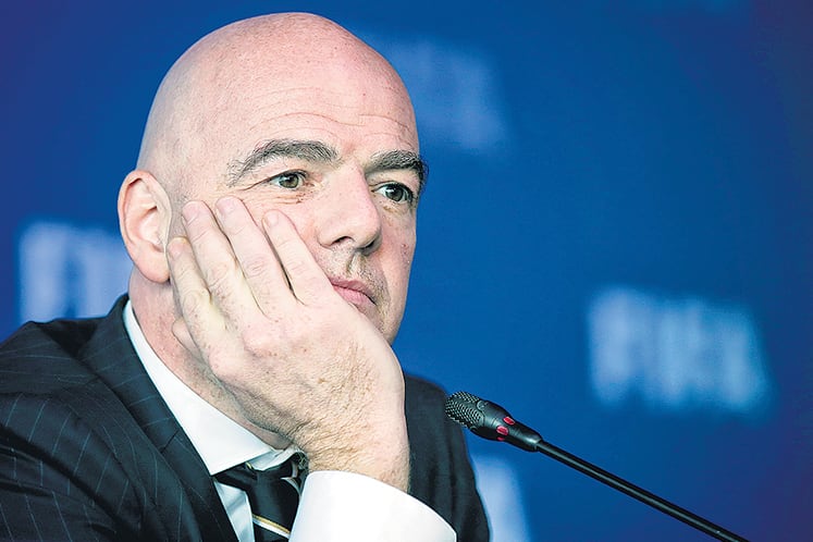 Gianni Infantino, presidente de la FIFA.