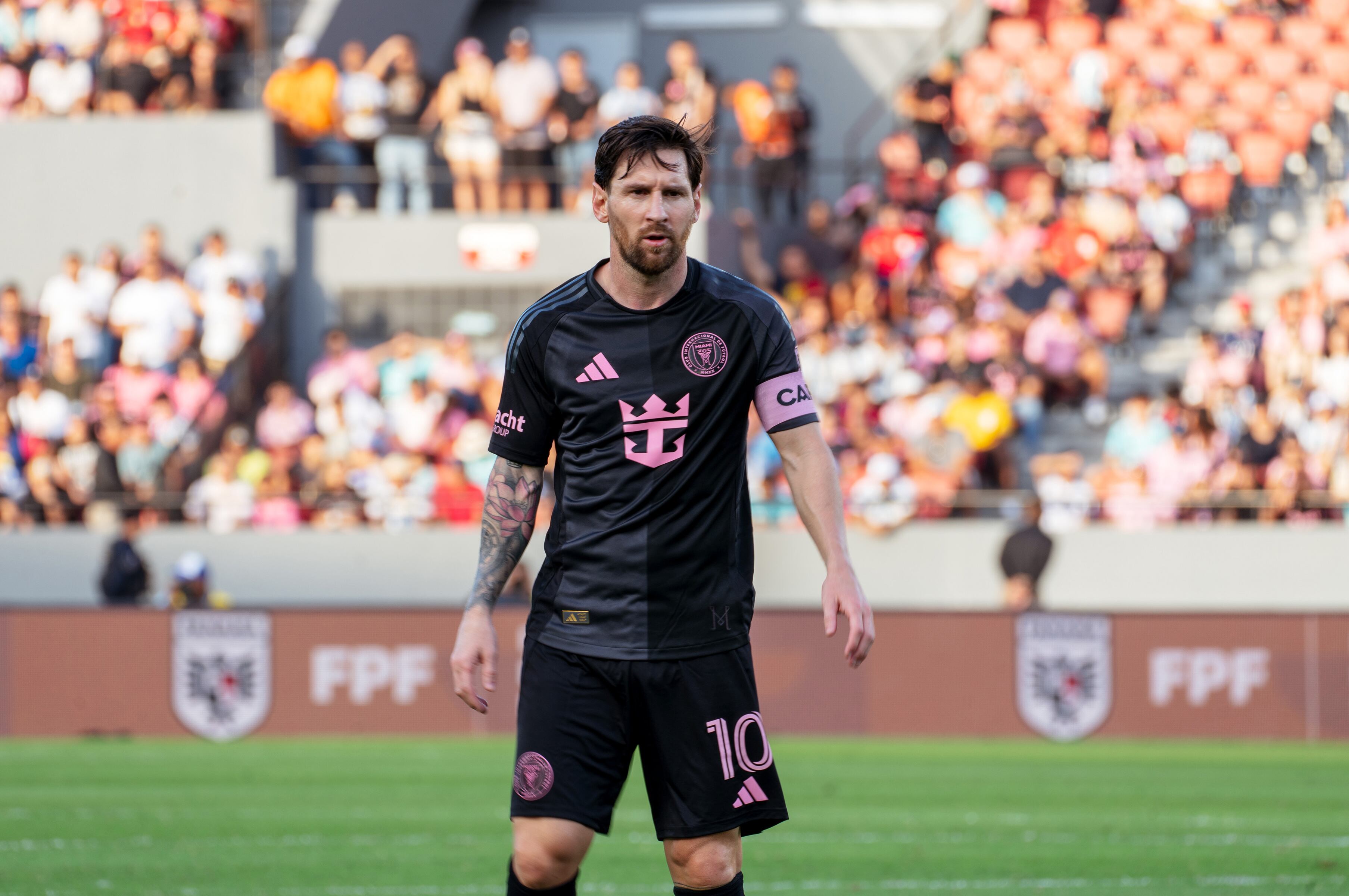 Messi, figura y capitán del Miami.
