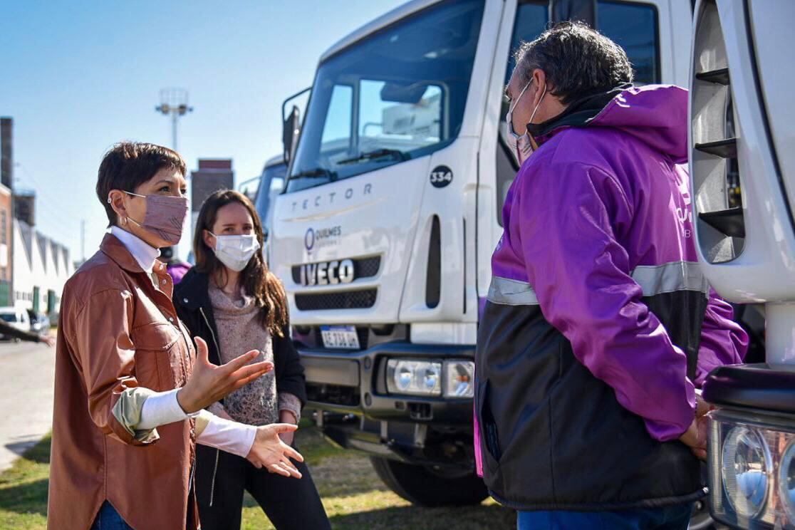 La intendenta de Quilmes, Mayra Mendoza.
