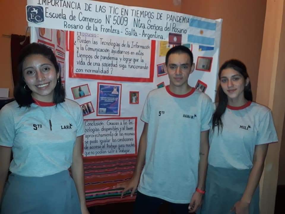 Lara Medina, Tomás Ponce y Milagros Sillero
