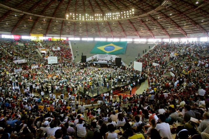 Porto Alegre, sede del FSM, en el cual hervía de esperanza en la lucha contra la globalización neoliberal.