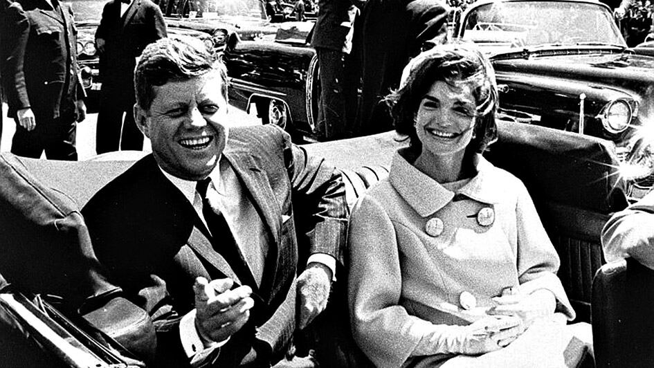 Kennedy y Jackie en mayo de 1961, dos años antes del asesinato de mandatario.