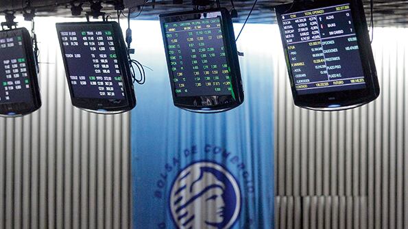 Las acciones líderes tuvieron alzas de hasta el 15 por ciento en la Bolsa de Buenos Aires.