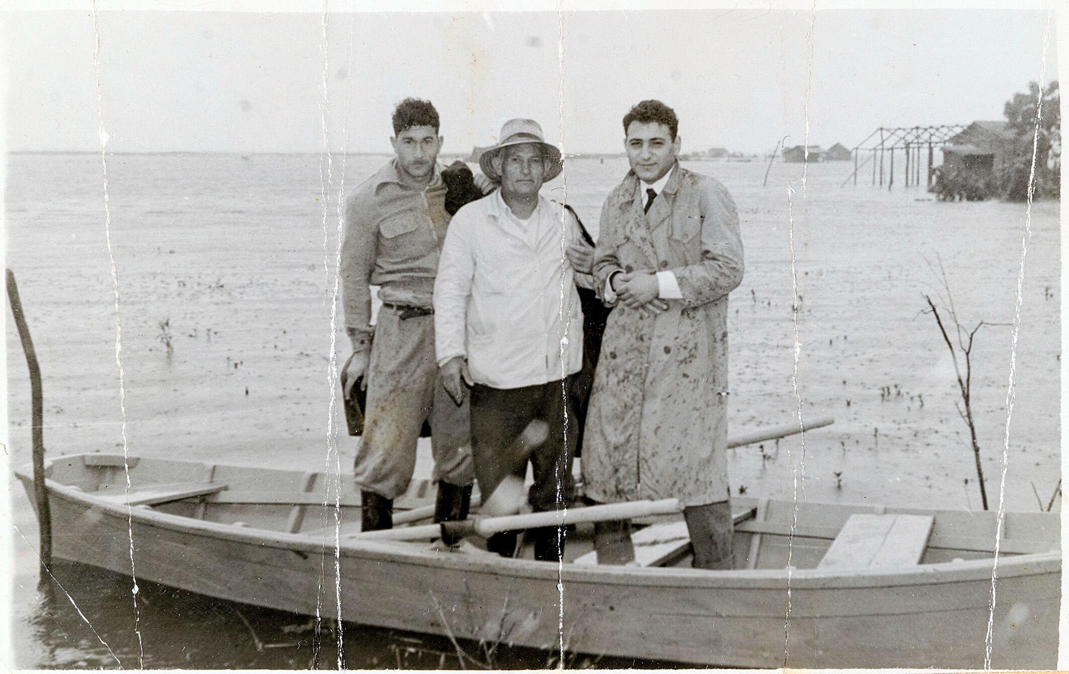Fotografía que integra Conexión Saer, aportada por Laurence Gueguen, última esposa del escritor.