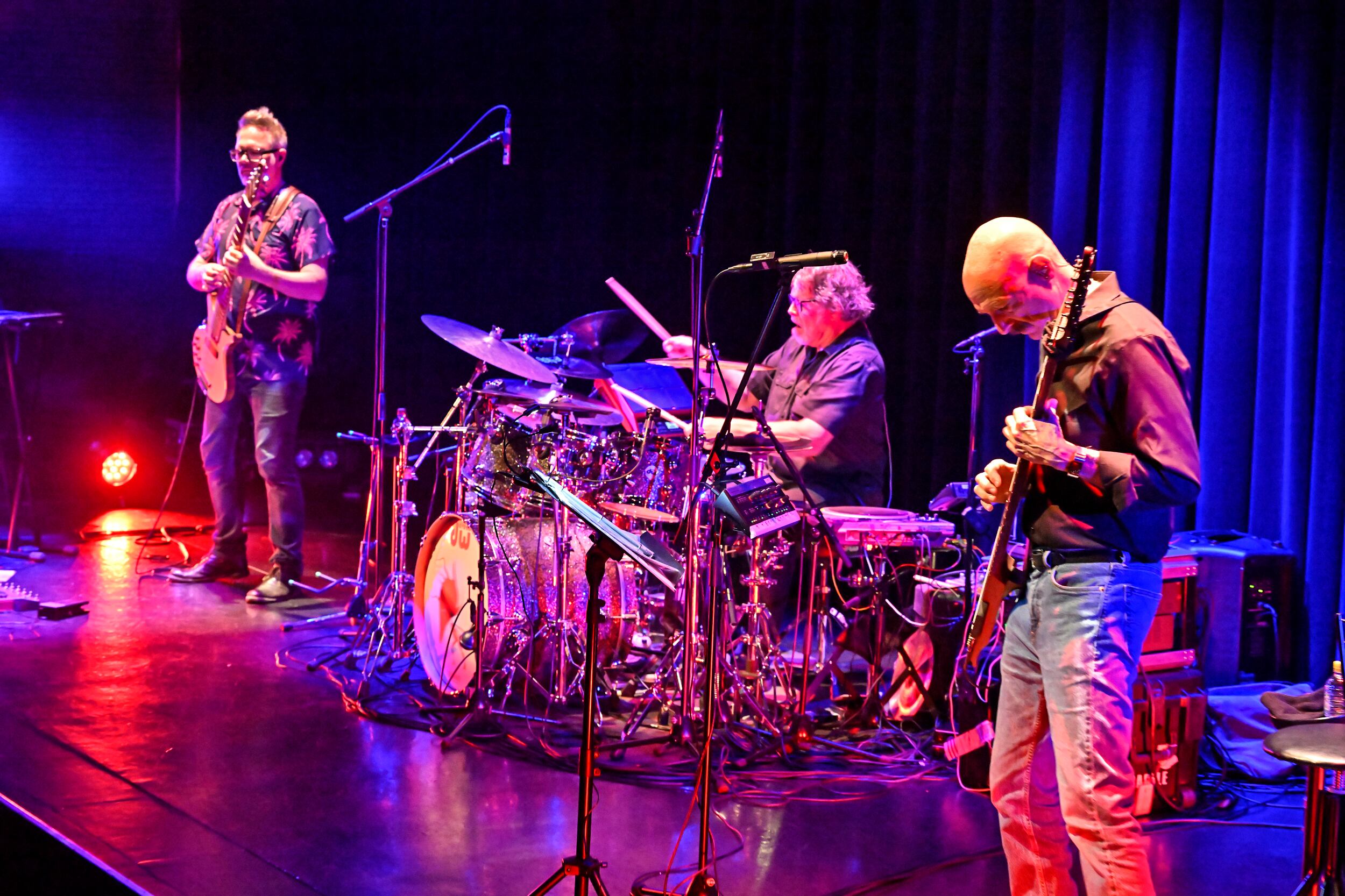 Stick Men ya grabó un disco en vivo en la Argentina.