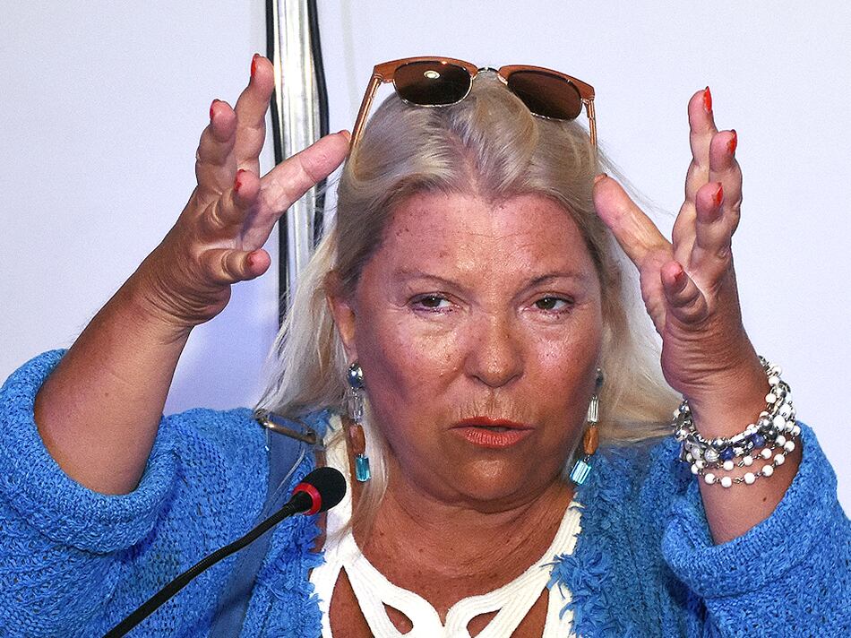 Carrió se puso del lado del radical Gerardo Morales.