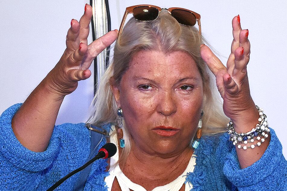 La diputada de la Coalición Cívica, Elisa Carrió, fue rápidamente sobreseída en la causa.