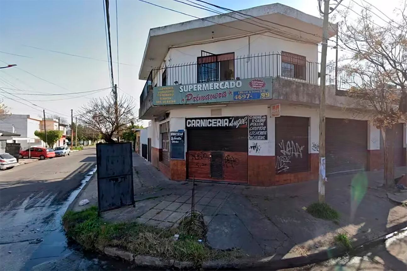 La esquina de Morón donde ocurrió el hecho.