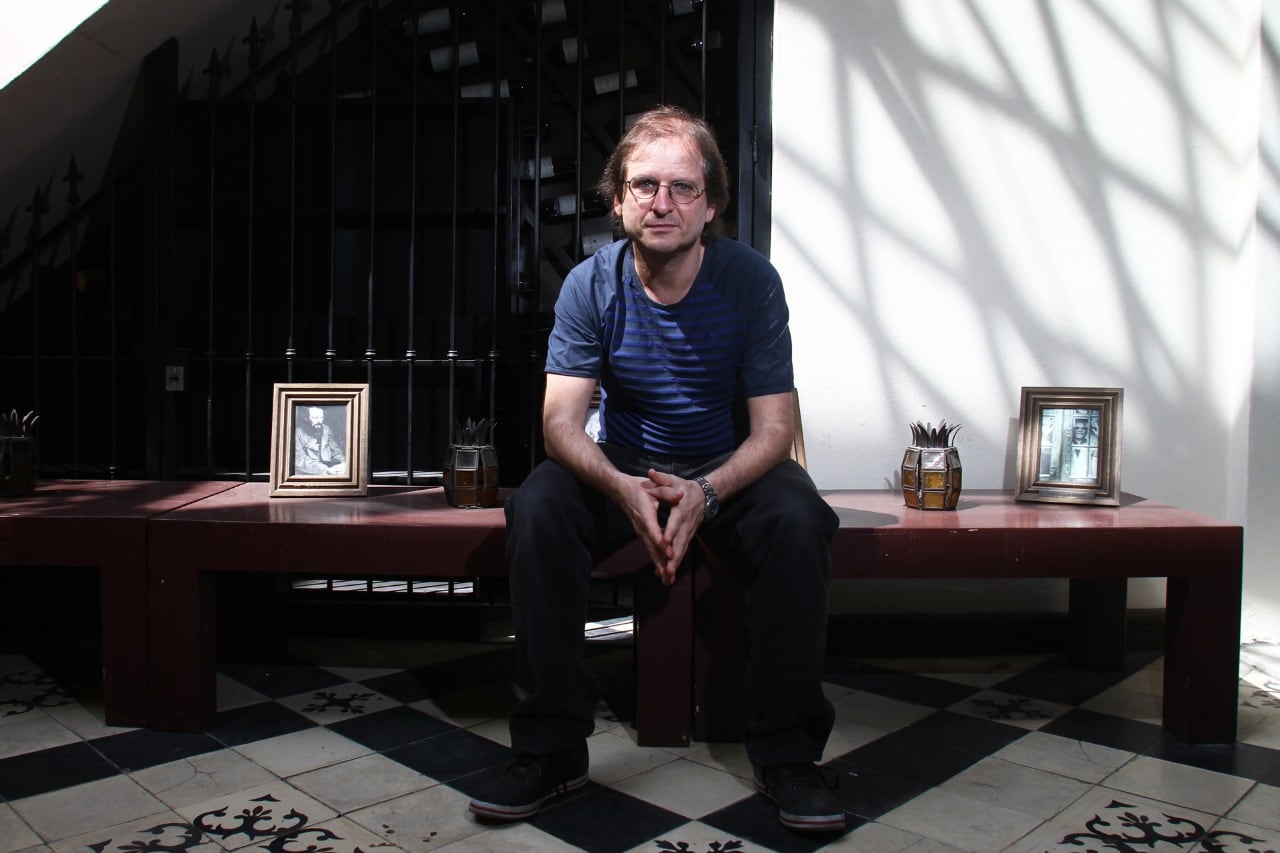 Martín Kohan, el arquero que no fue, pese a su admiración por el Loco Gatti.