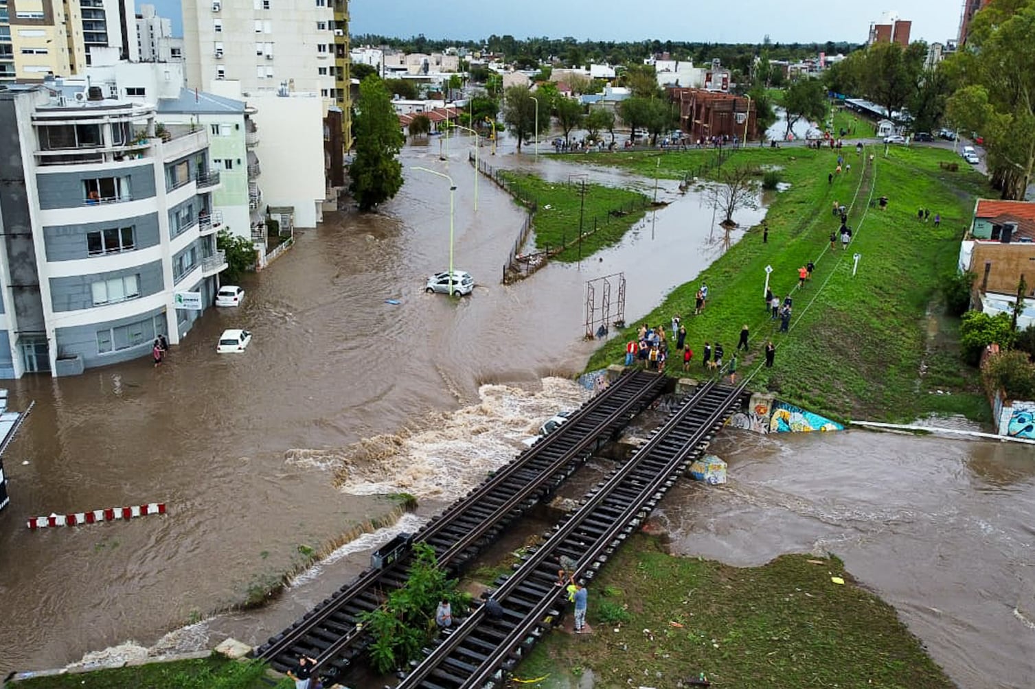 La inundación de marzo desbordó a todo el sistema hidráulico bahiense.