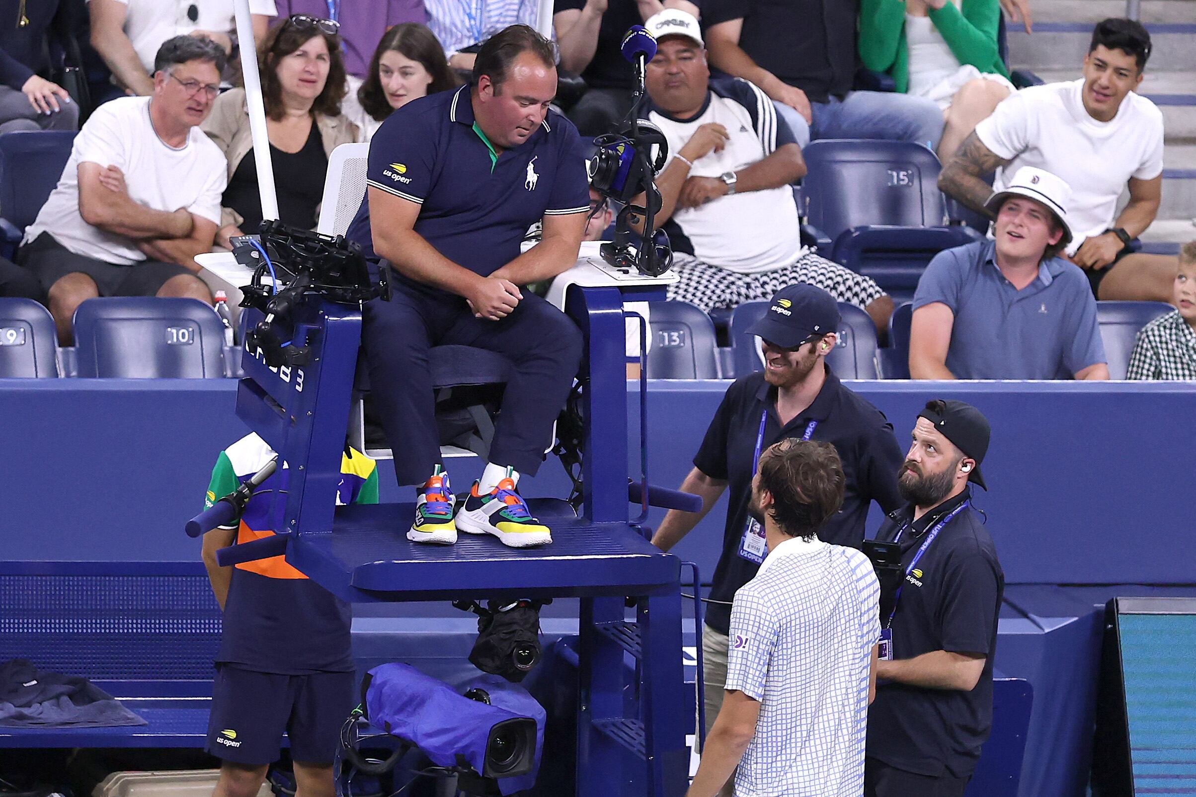 Las quejas de Medvedev por la repetición del punto cuando ingresó el fotógrafo