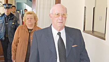 Guil, en 2011, cuando fue procesado por el homicidio del periodista Luciano Jaime