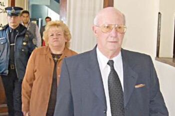 Guil, en 2011, cuando fue procesado por el homicidio del periodista Luciano Jaime