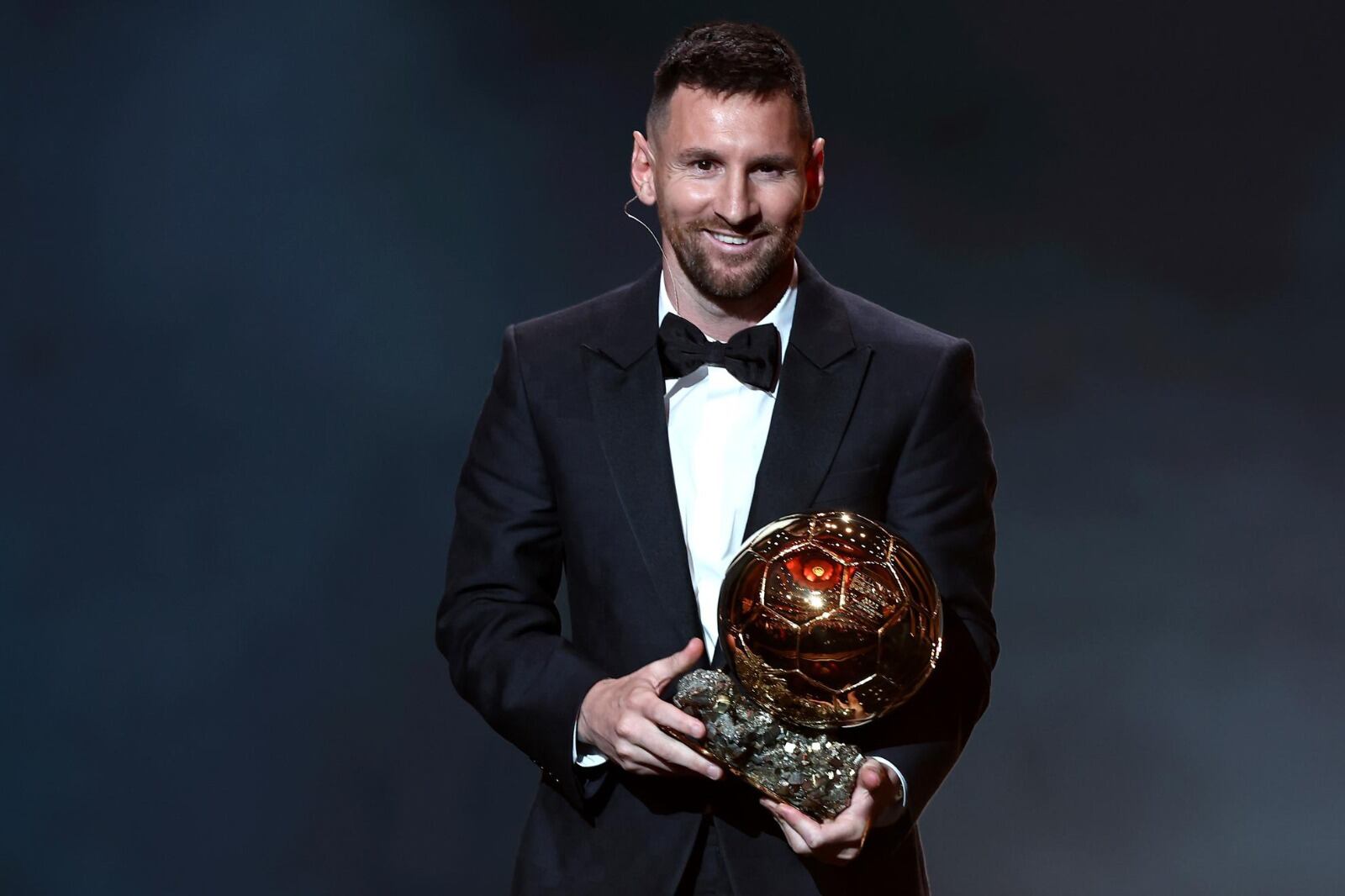 Messi recibió otro Balón de Oro este año