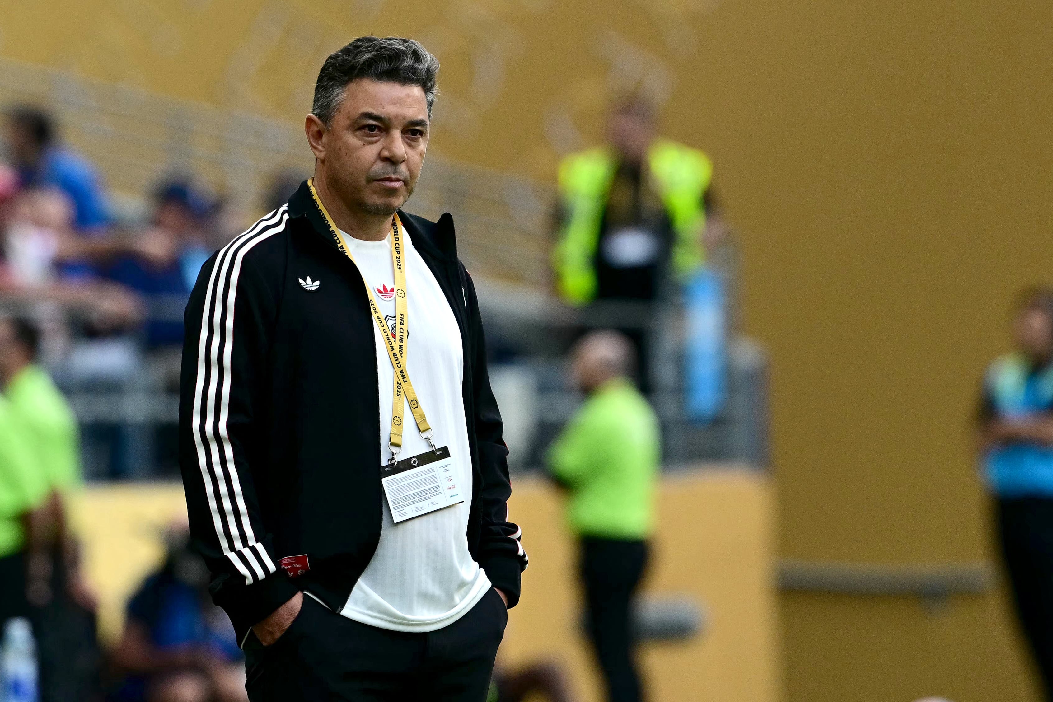 Marcelo Gallardo, entrenador riverplatense