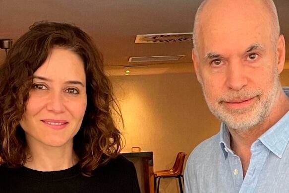 Horacio Rodríguez Larreta e Isabel Díaz Ayuso se reunieron el mes pasado