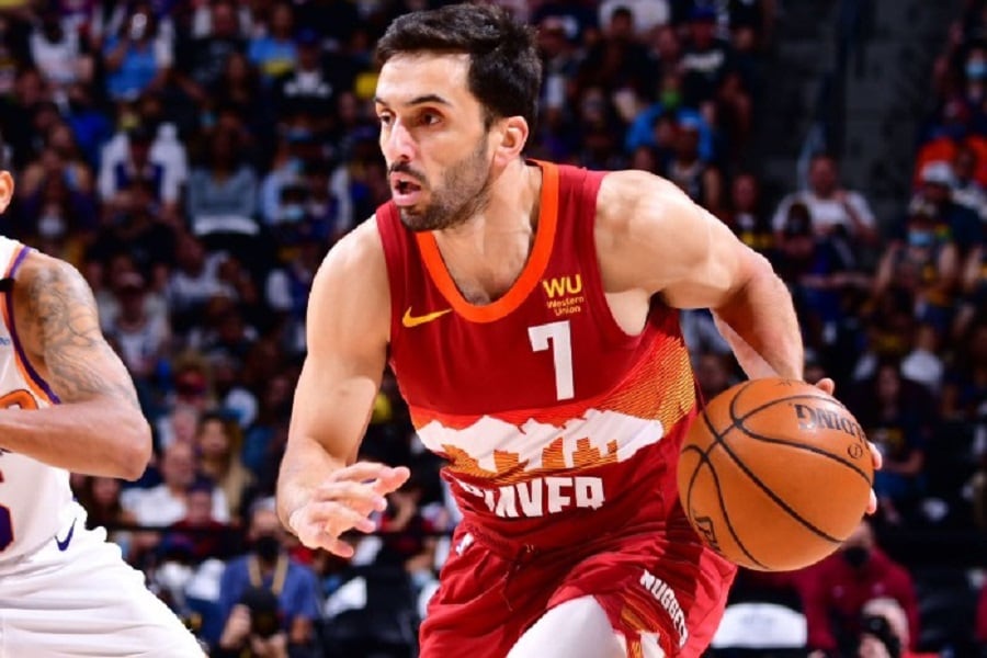 Campazzo se despidió con 14 puntos y cuatro triples en su último partido de la temporada