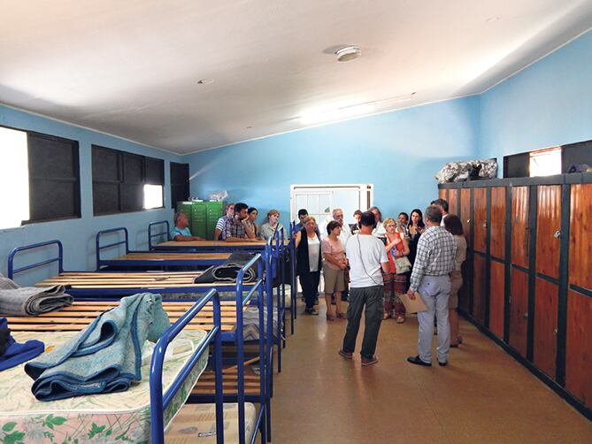 De la inspección participaron el juez Rafecas, las víctimas y militantes de derechos humanos.