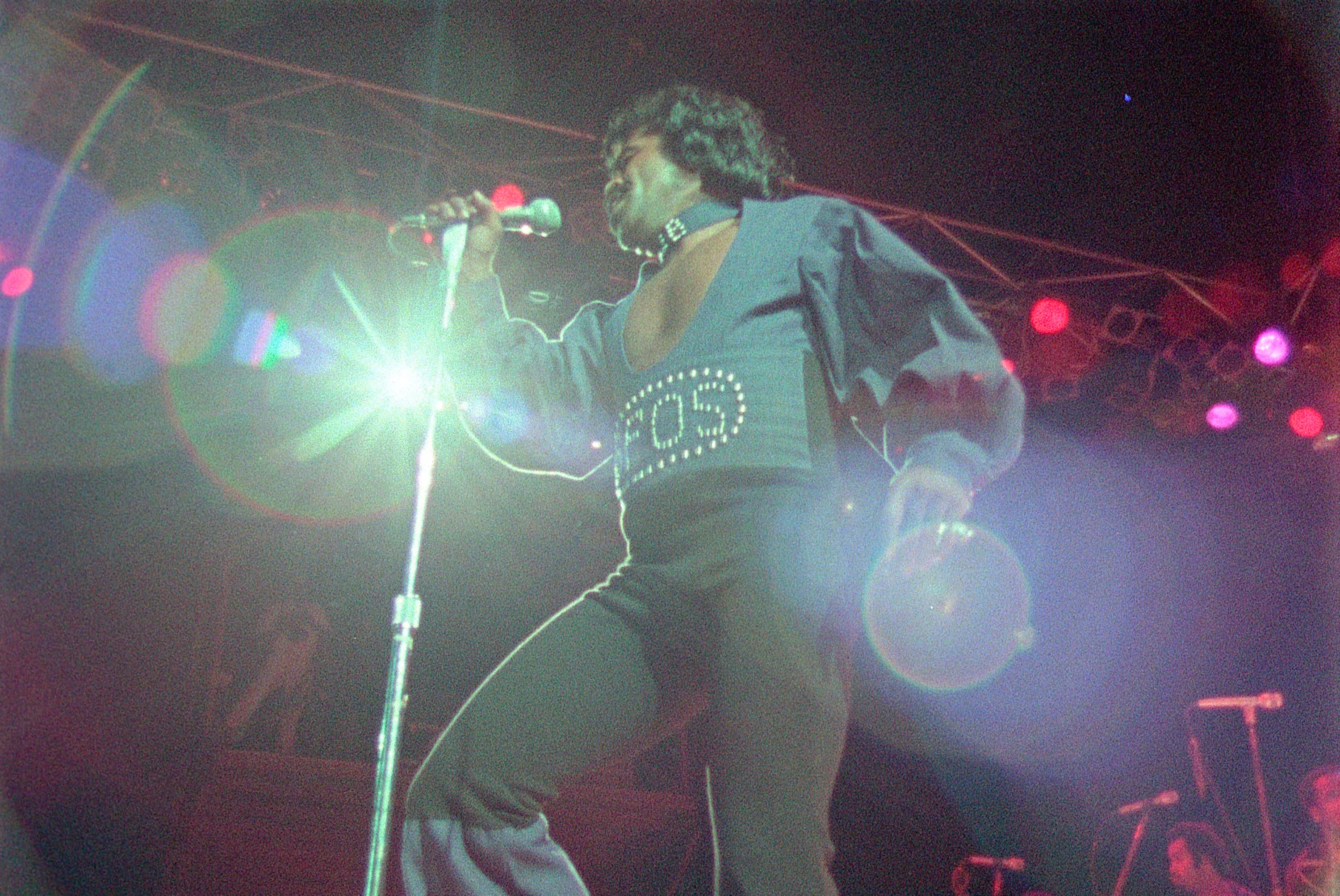 James Brown, el Padrino del Soul, durante su presentación en Zaire 74.