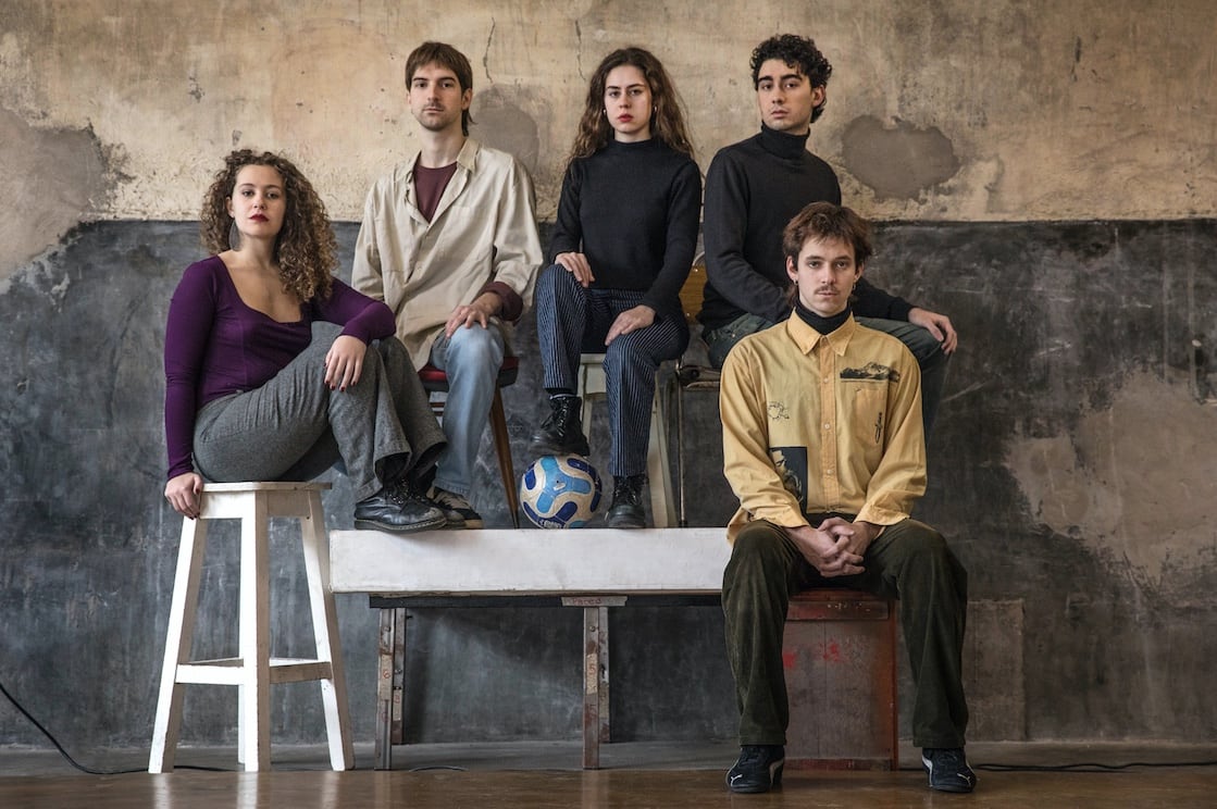 El colectivo Compañía Labrusca, fotografiado por Nora Lezano