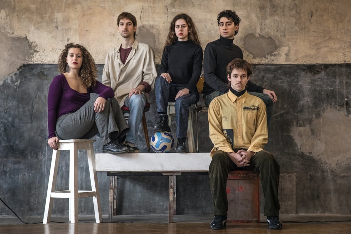 El colectivo Compañía Labrusca, fotografiado por Nora Lezano