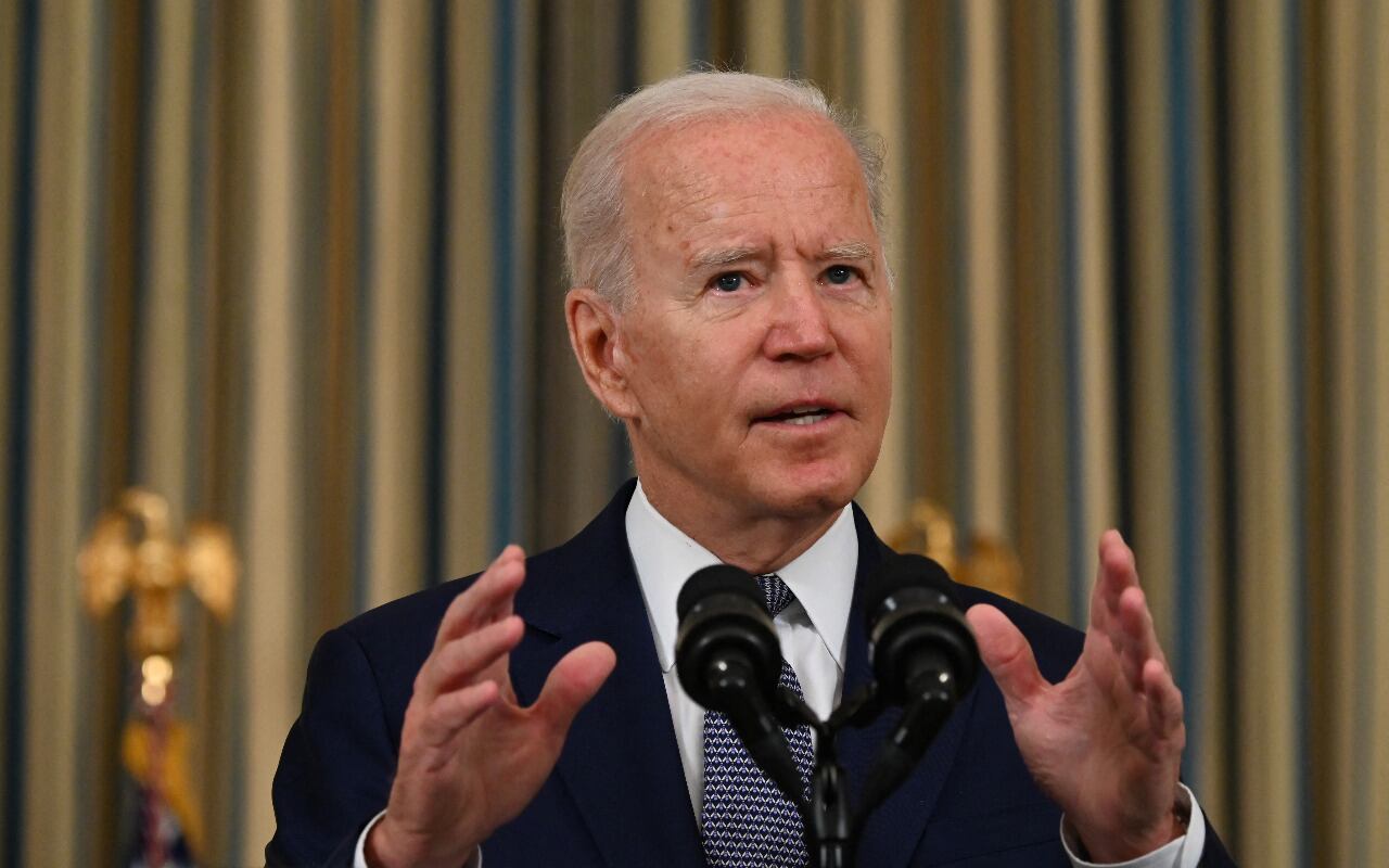 Joe Biden, presidente de los Estados Unidos. 