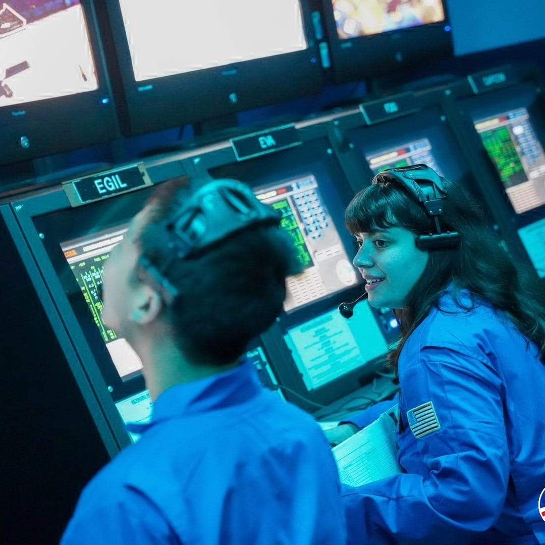 Vildoza cuenta que nunca se imaginó llegar a conocer la NASA.