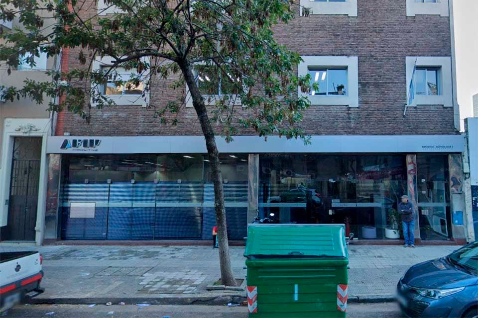 La sede Rosario de la Afip de calle Cochabamba.