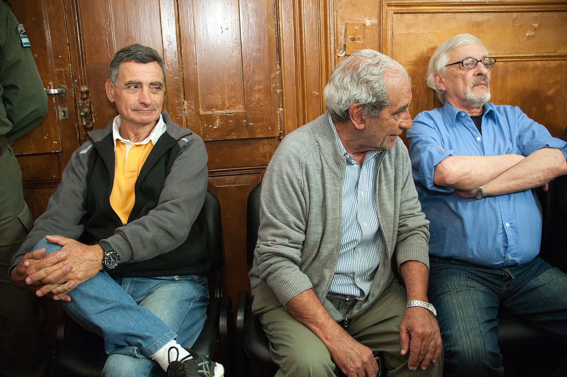 Tienen más de 70 años pero están condenados por terrorismo de Estado y crímenes atroces.