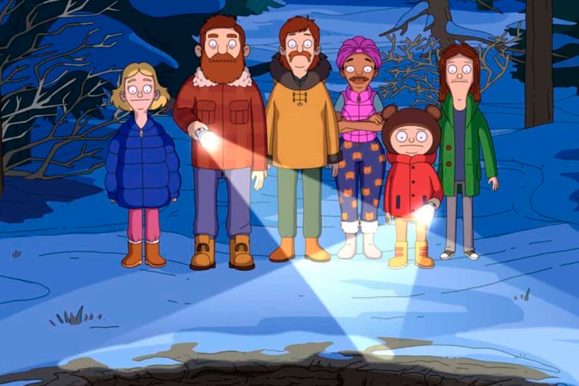 La historia de un padre soltero de Alaska y sus cuatro hijos es el eje de The Great North, la nueva serie de animación de Star+
