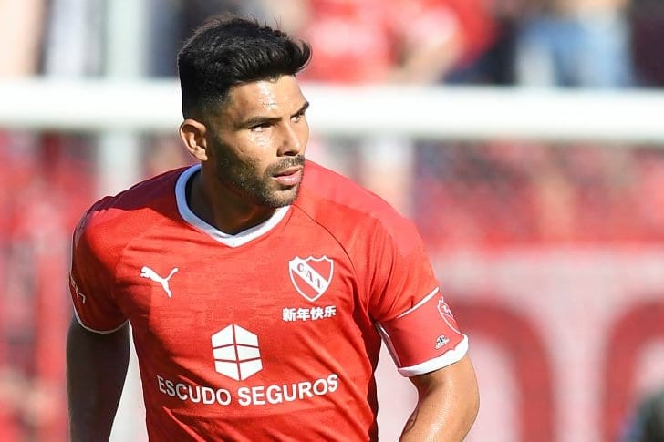 Silvio Romero, capitán y goleador del Rojo