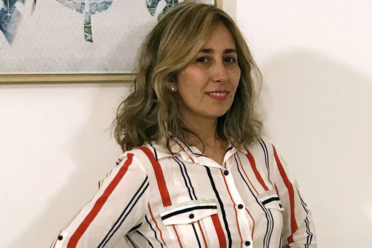 Yanina Agatiello, gerenta de una industria metalúrgica y convocante al encuentro.