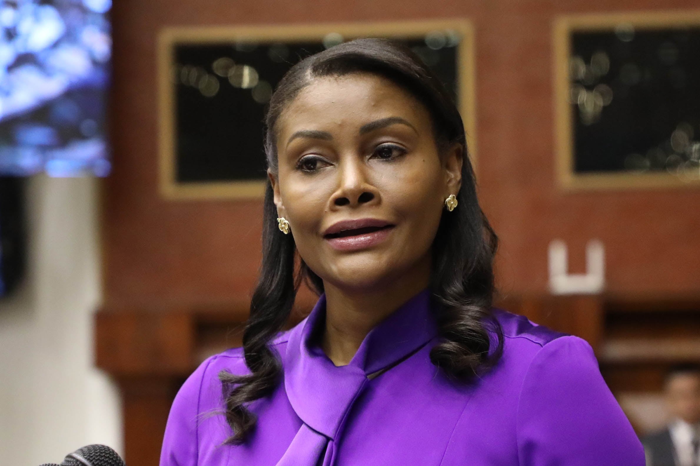 Diana Salazar, la fiscal cuestionada. 