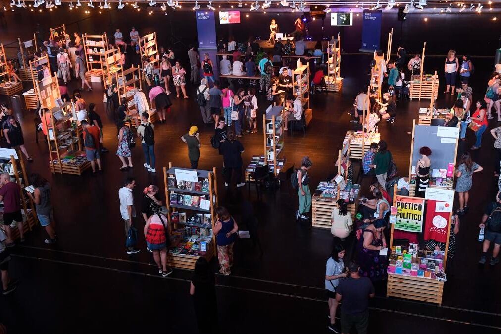 El festival incluyó una feria con más de 50 editoriales.