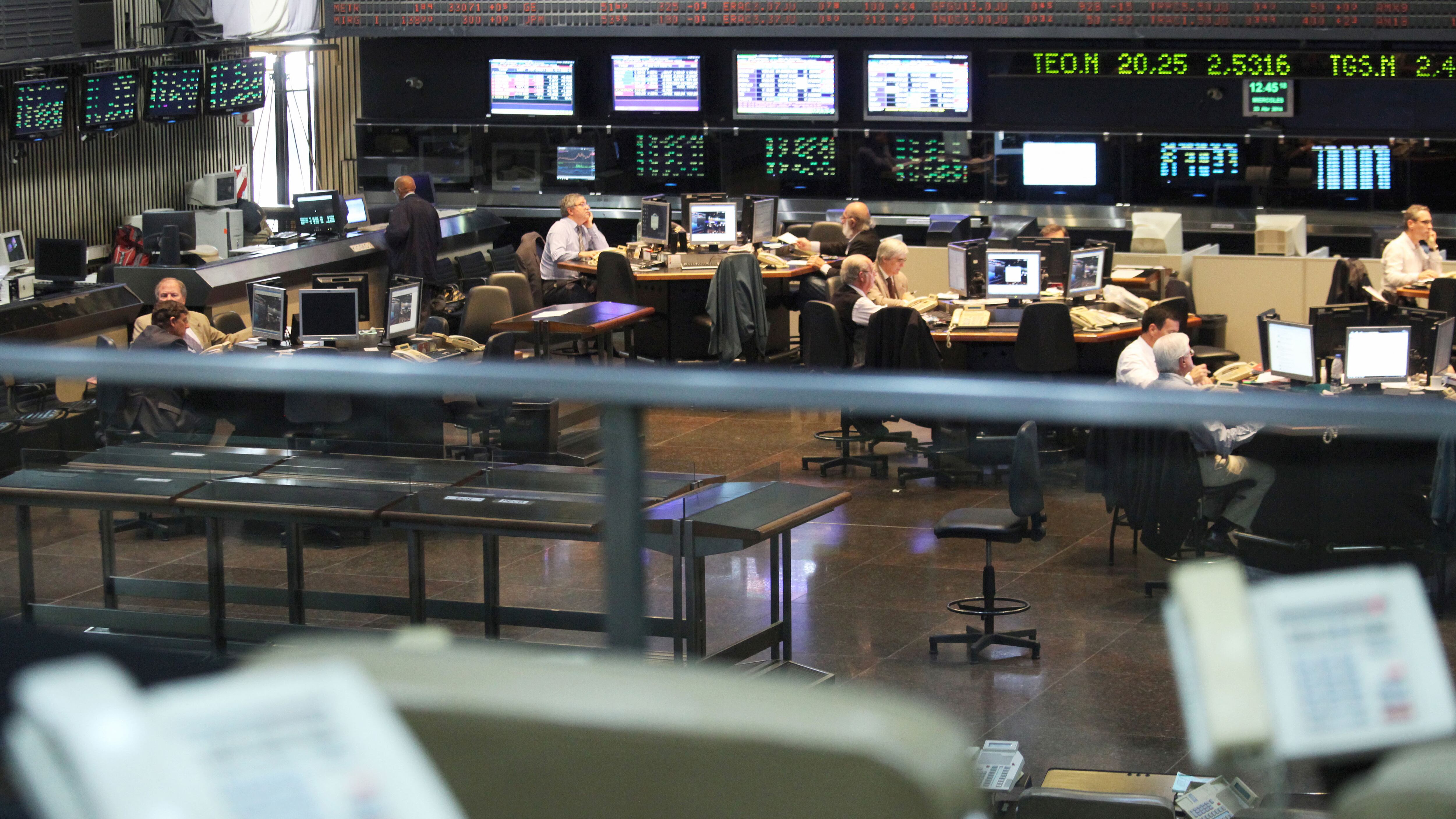 La bolsa porteña no consiguió escapar a la volatilidad y cayó 2,7 por ciento.