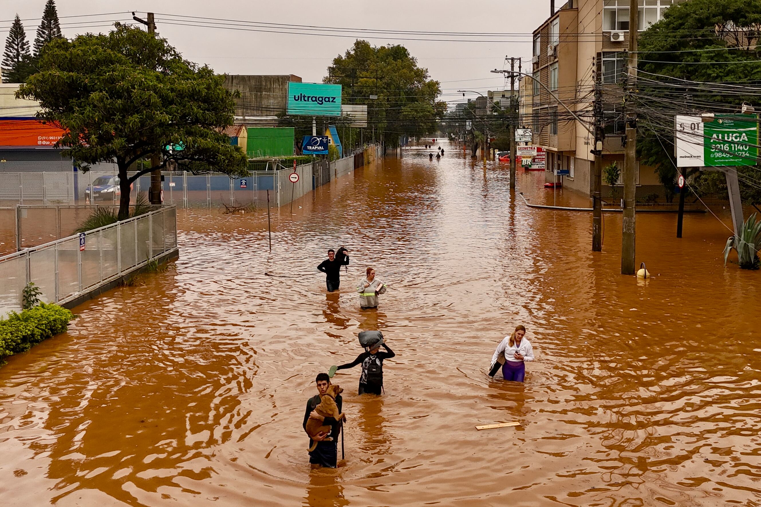 Rio Grande do Sul, el estado fronterizo con Argentina y Uruguay, el más castigado