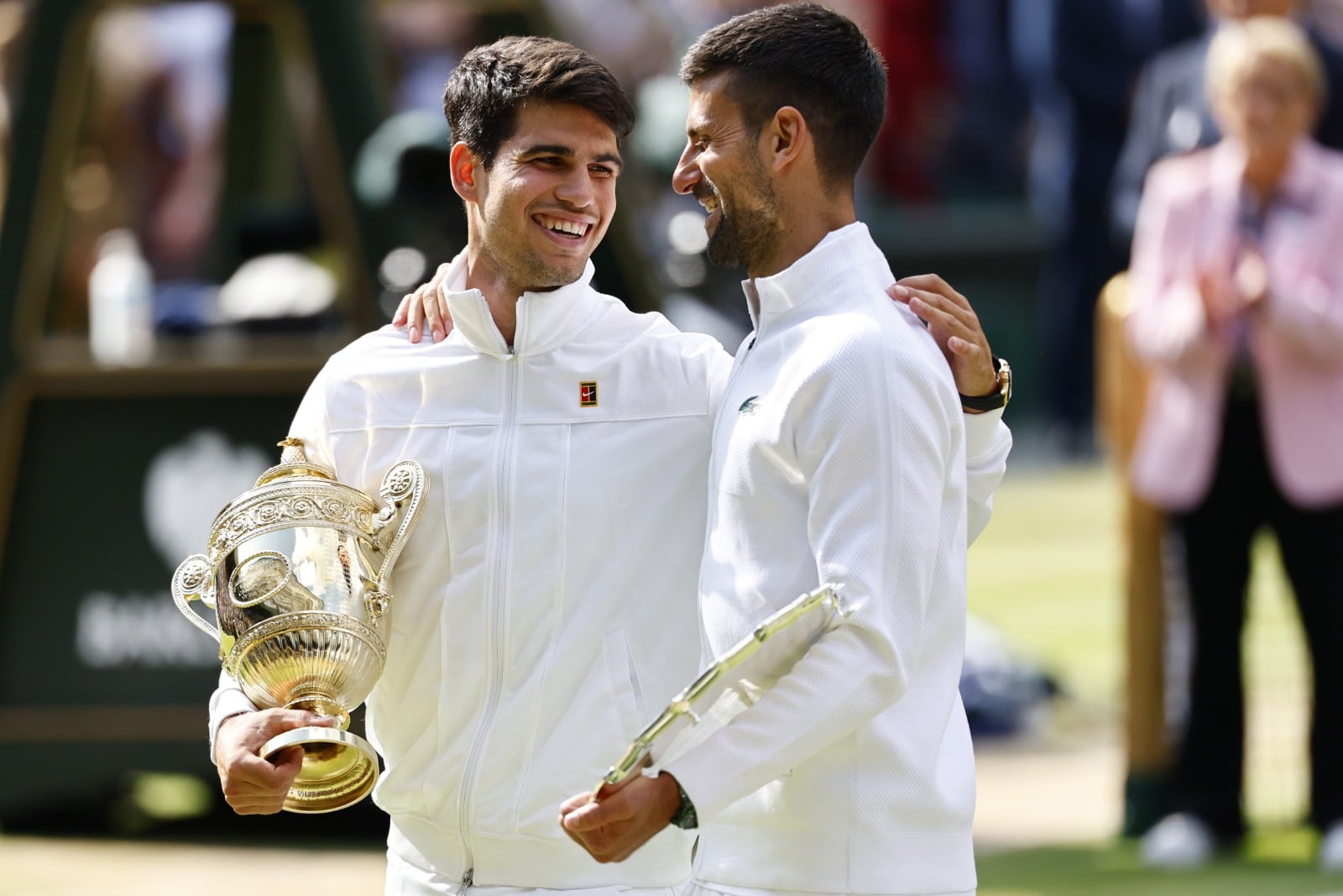 Carlos Alcaraz, flamante bicampeón en Wimbledon.