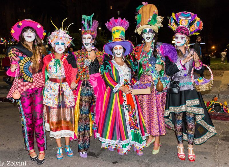 Seis mujeres formaron parte del coro de Falta y Resto en 2018. 